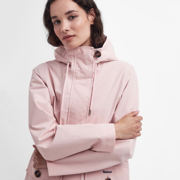 Barbour Lifestyle Womens Pink Lansdowne Jacket #5