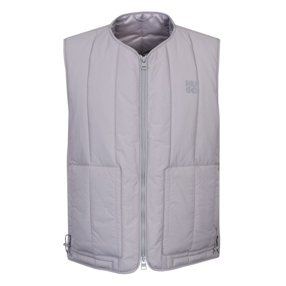 HUGO Mens Grey Baltino 2411 Light Gilet