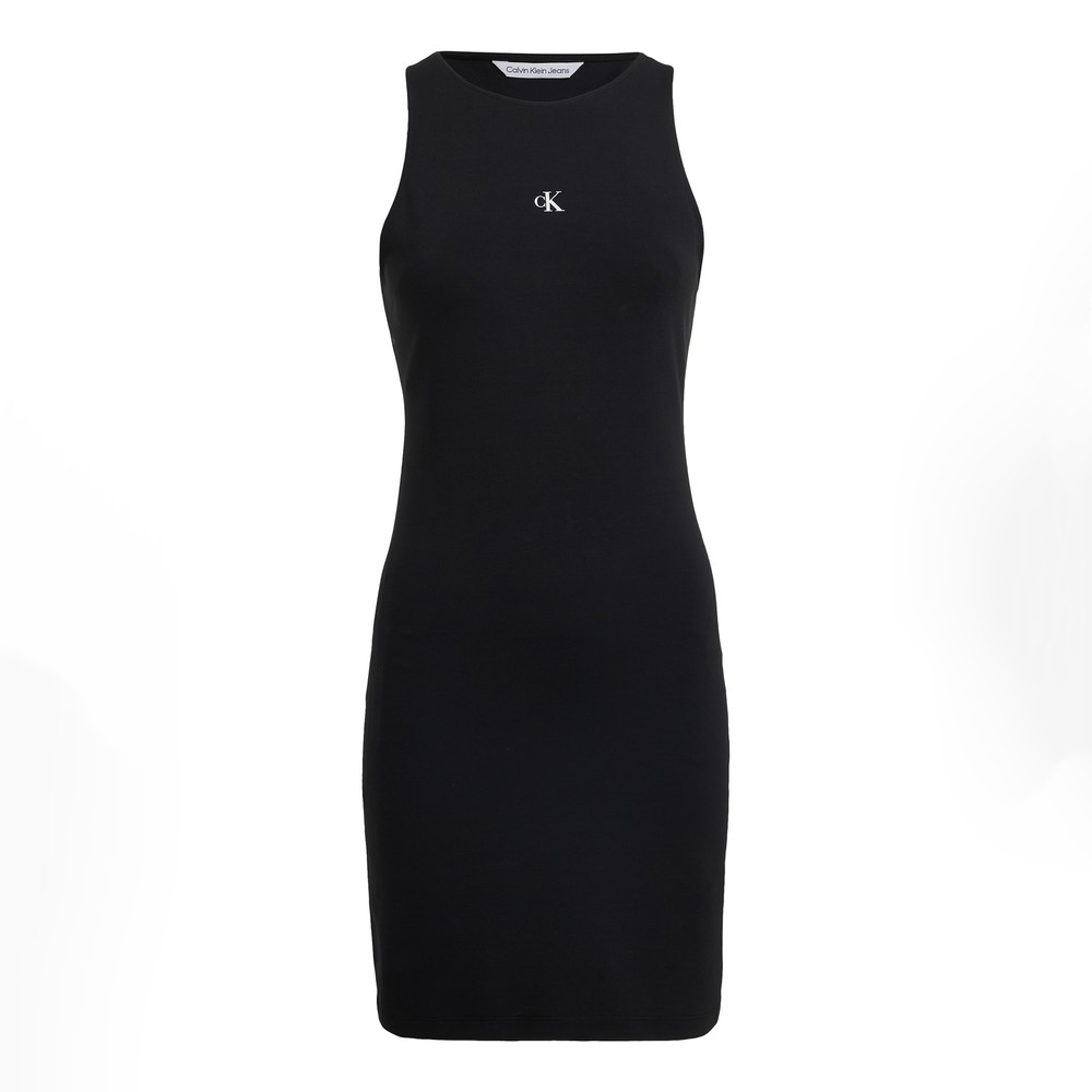 【 】JEANS MILANO DRESS ★J222532BEH★ブラック Calvin Klein Jeans Racerback Milano Dress | Oxygen Clothing
