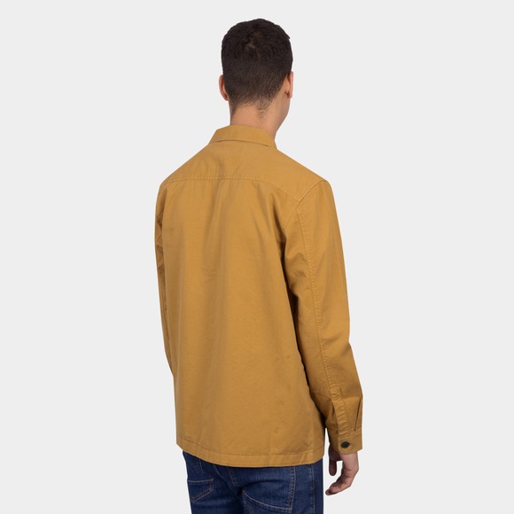 Barbour International Mens Beige Adey Overshirt #3