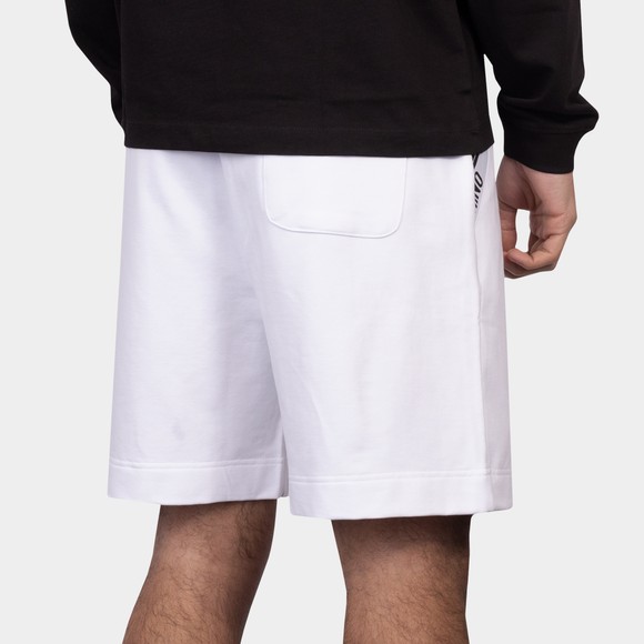 Moschino Mens White Tape Pocket Print Shorts main image