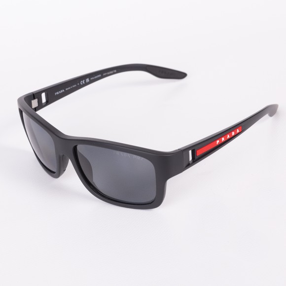 Prada Linea Rossa Mens Black 01WS Sunglasses #2