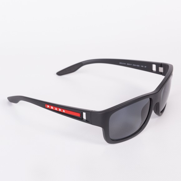 Prada Linea Rossa Mens Black 01WS Sunglasses #3