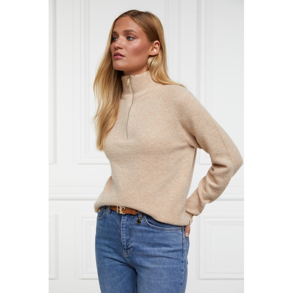 Tori Half Zip Knit