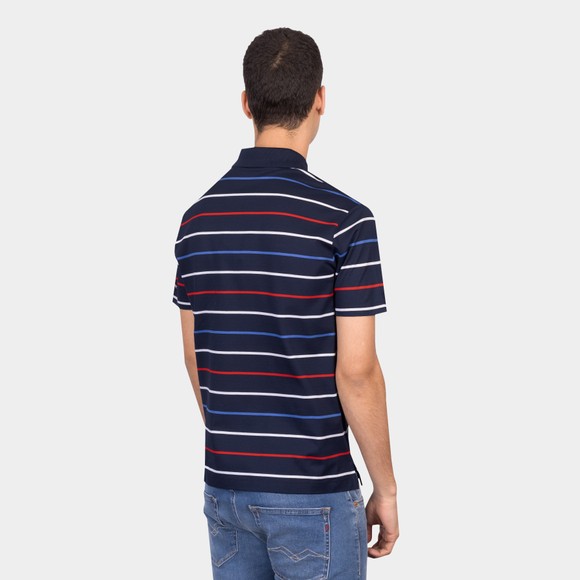 Paul & Shark Mens Blue Kompact Stripe Polo Shirt #4