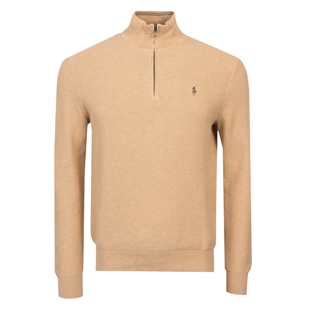 Waffle Half Zip Jumper