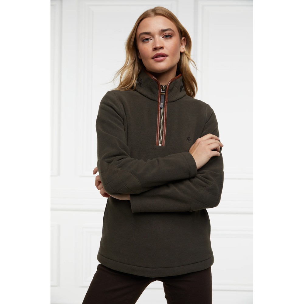 Womens Country Fleece Half Zip