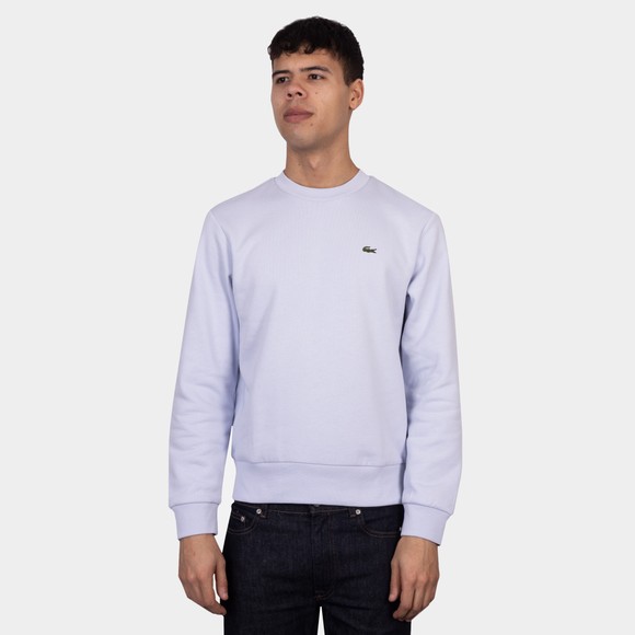 Lacoste Mens Blue Crew Neck Sweatshirt main image