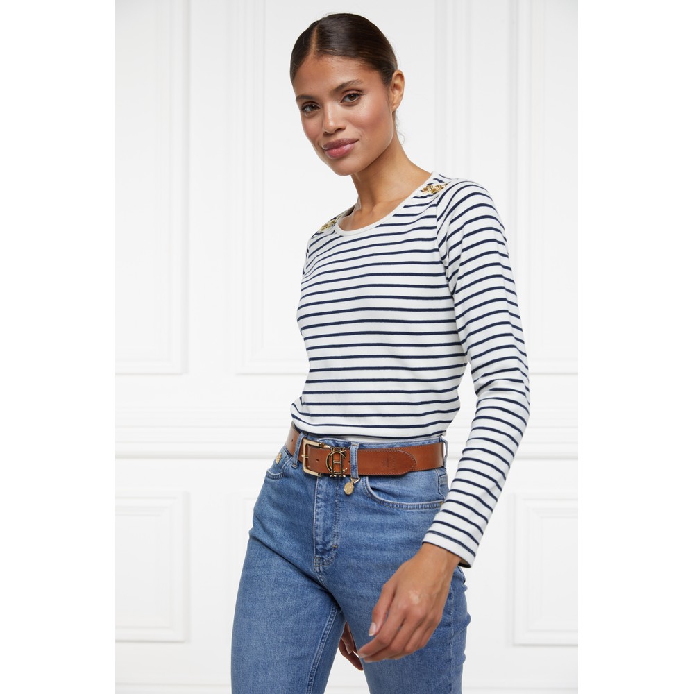 Padstow Long Sleeve Crew Neck T Shirt