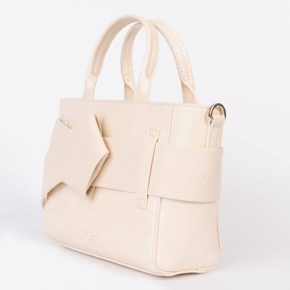 Ted Baker Womens White Jimisie Mini Knot Bow Bag #2