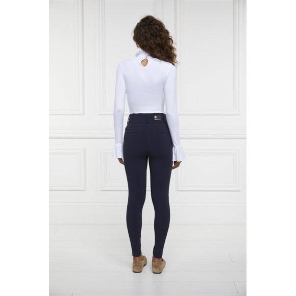 Holland Cooper Womens Blue Contour Trouser