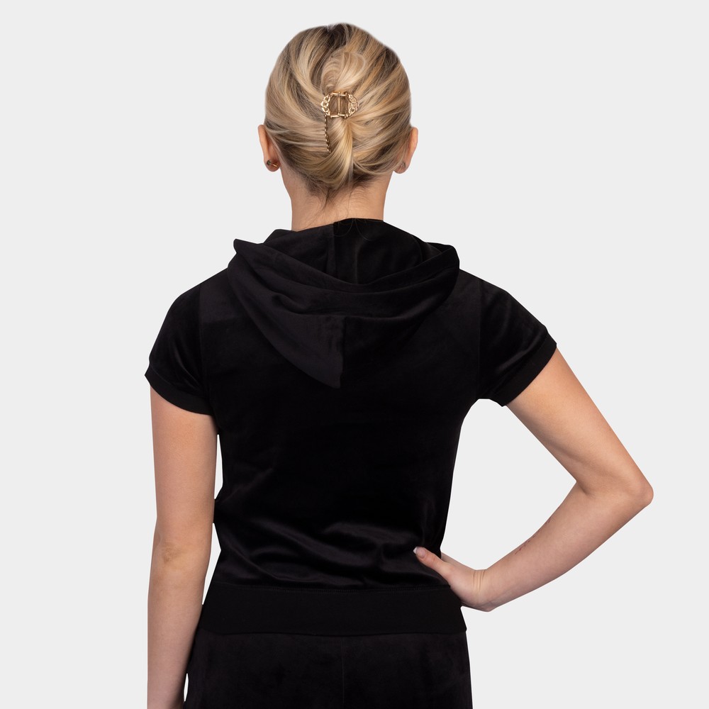 Juicy Couture Chadwick Short Sleeve Hoody | Oxygen Clothing