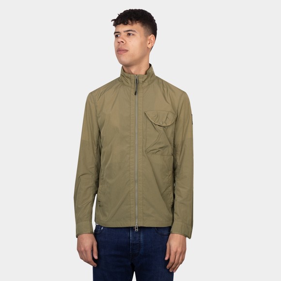 Belstaff Mens Green Quarter Overshirt main image