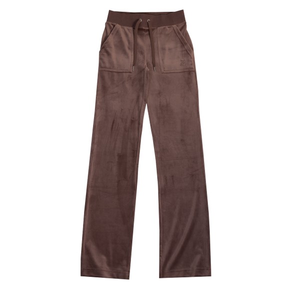 Juicy Couture Womens Brown Del Ray Pocket Track Pant main image