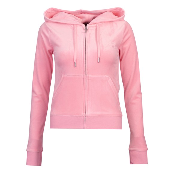 Juicy Couture Womens Pink Robertson Classic Hoody #1