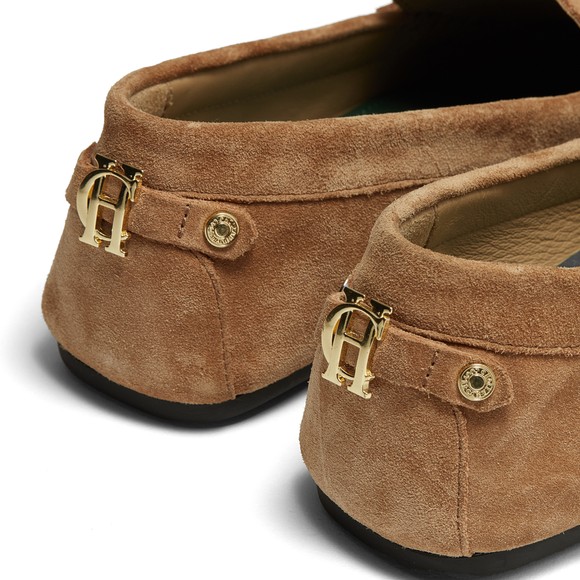 Holland Cooper Womens Beige The Driving Loafer #4
