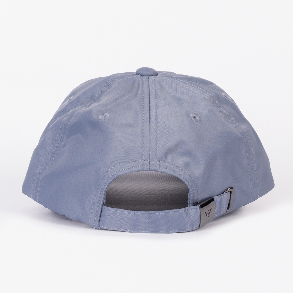 【美品】EMPORIO ARMANI メタルロゴ キャップ ナイロン イーグル Emporio Armani Metal Eagle Nylon Baseball Capp Black | ONU