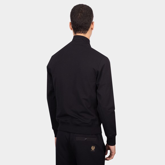 Belstaff Mens Black Transit Full Zip Sweatshirt #4