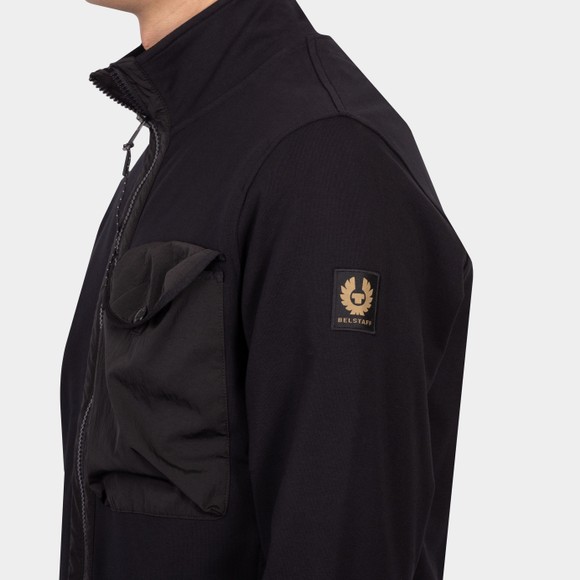 Belstaff Mens Black Transit Full Zip Sweatshirt #2