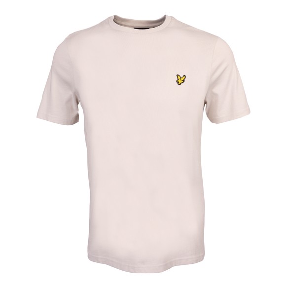 Lyle & Scott Mens Beige Plain T-Shirt main image