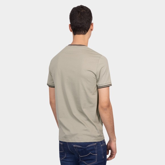 Fred Perry Mens Grey Twin Tipped T-Shirt main image