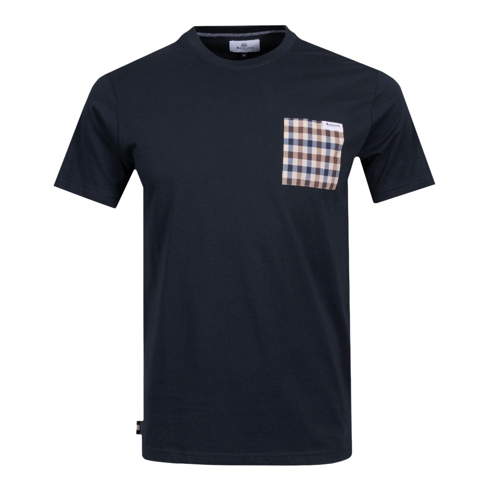 Active Club Check Pocket T Shirt