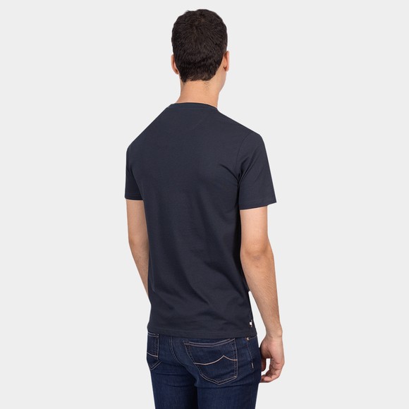 Aquascutum Mens Blue Active Big Logo T Shirt main image