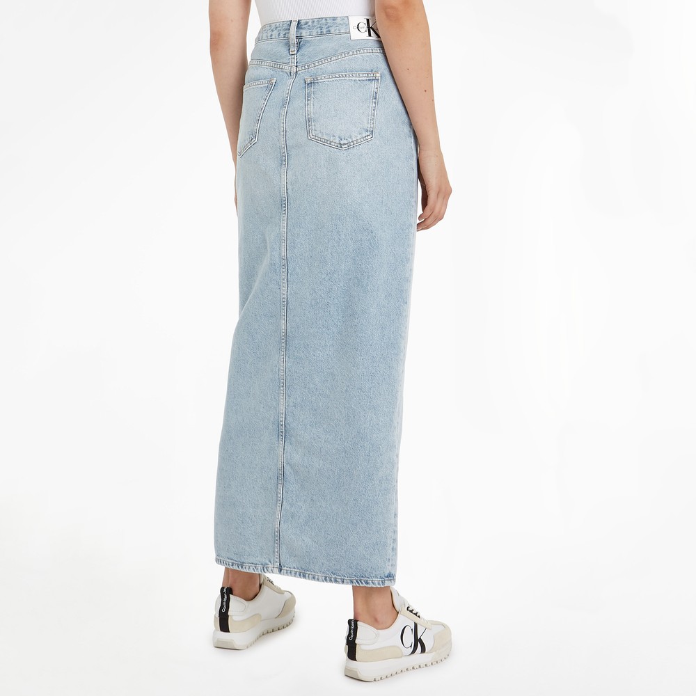 [カルバンクライン] CK JEAN Women's Maxi Denim Skirt ☆☆ Calvin Klein Jeans Maxi Skirt | Masdings