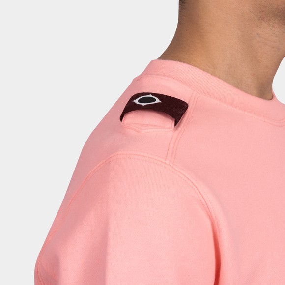 Ma.Strum Mens Pink Core Crew Sweatshirt #2
