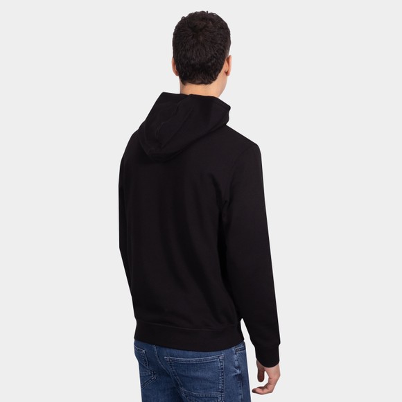 PS Paul Smith Mens Black Supima Zebra Hoody main image