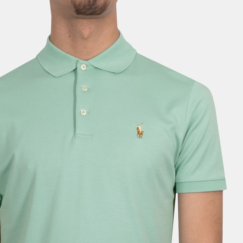 Polo Ralph Lauren Custom Slim Fit Pima Polo Shirt | Oxygen Clothing