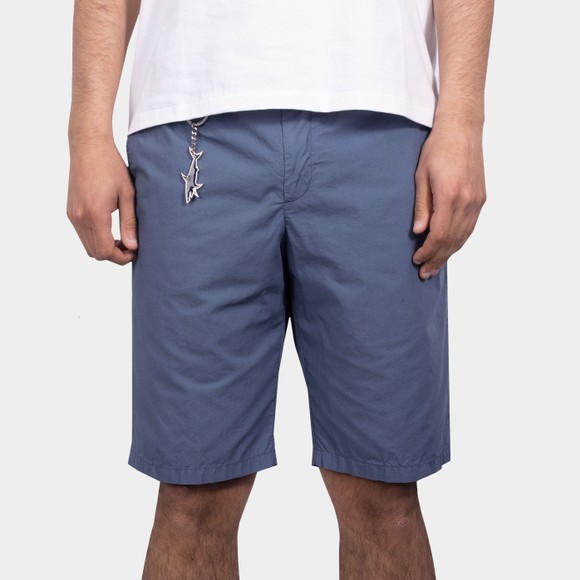 Paul & Shark Mens Blue Garment Dyed Chino Short #2