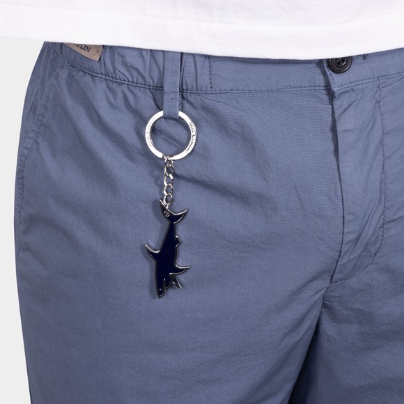 Paul & Shark Mens Blue Garment Dyed Chino Short #4