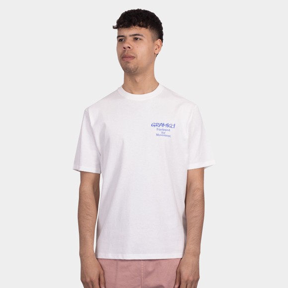 Gramicci Mens White Equipped T Shirt #4