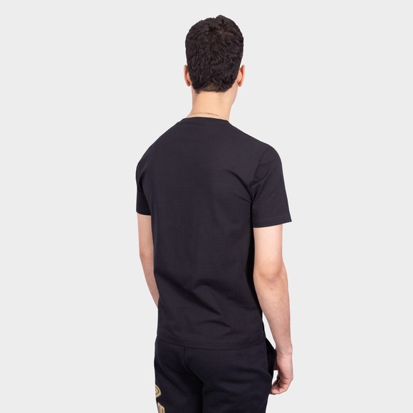 EA7 Emporio Armani Mens Black Logo Series Stretch Cotton T-Shirt main image