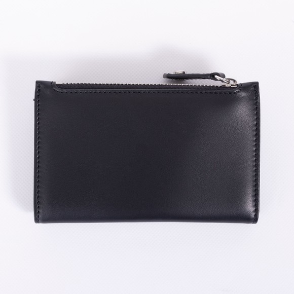 Vivienne Westwood Womens Black Nappa Slim Flap Card Holder