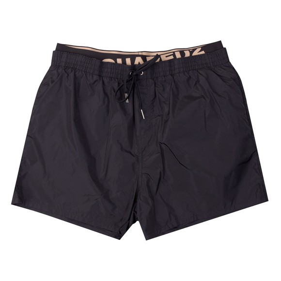 Dsquared2 Mens Black Boxer Swim Short main image