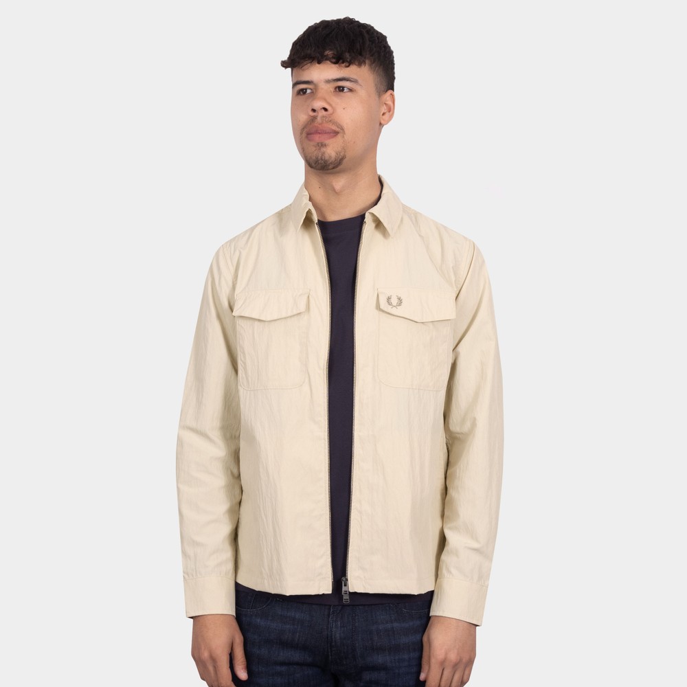 Fred Perry Zip Overshirt | Oxygen Clothing