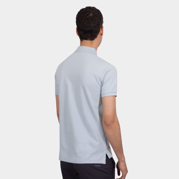 Polo Ralph Lauren Mens Blue Custom Slim Fit Short Sleeve Polo Shirt #4