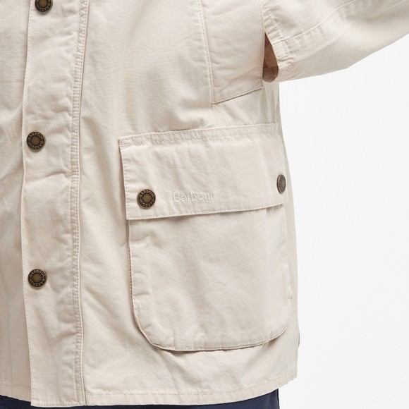 Barbour Lifestyle Mens Grey Ashby Casual Jacket main image
