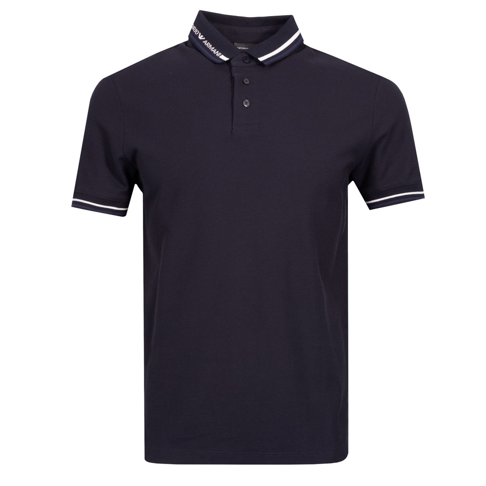 3D1FM4 Collar Logo Polo Shirt