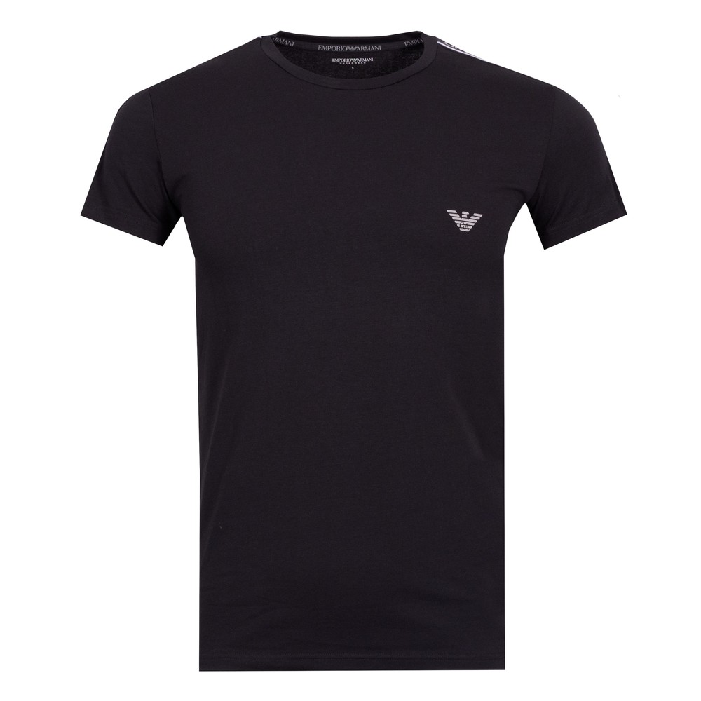 Tape Logo Stretch T Shirt