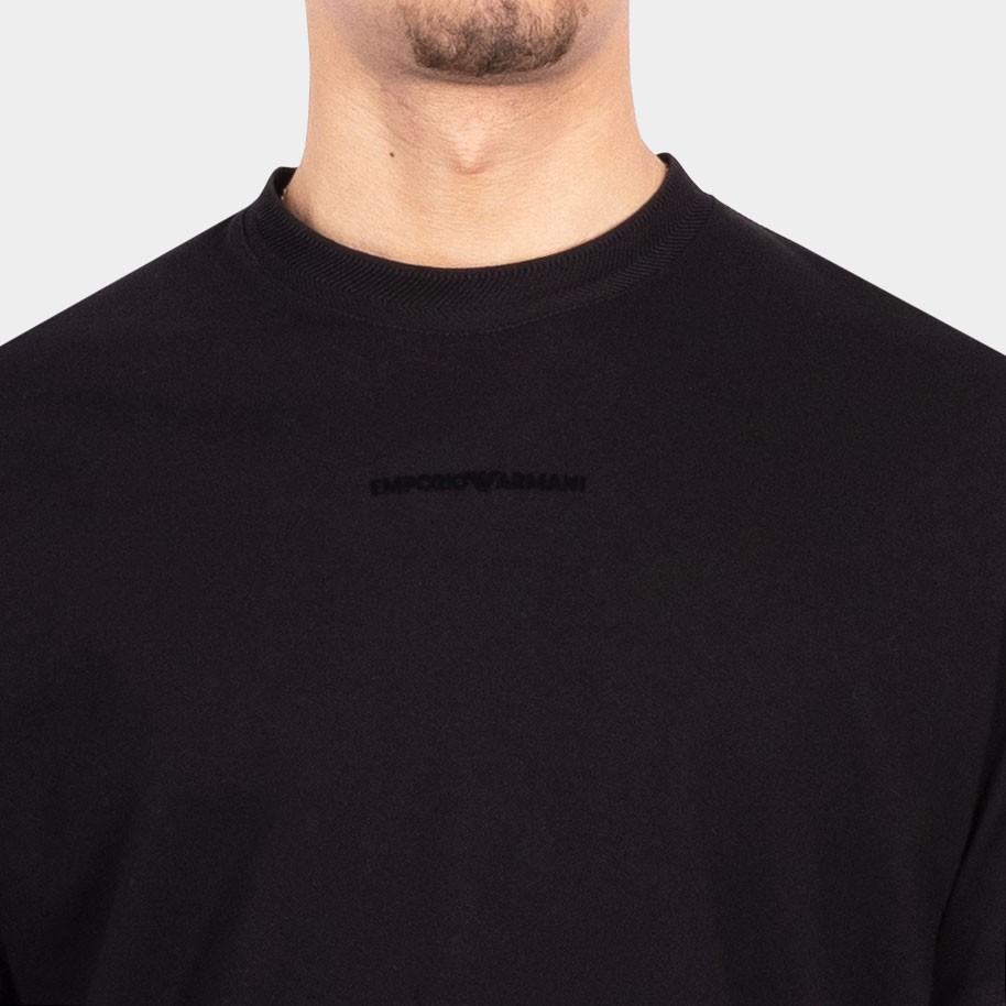 Emporio Armani 3D1TC8 Centre Logo T Shirt | Oxygen Clothing