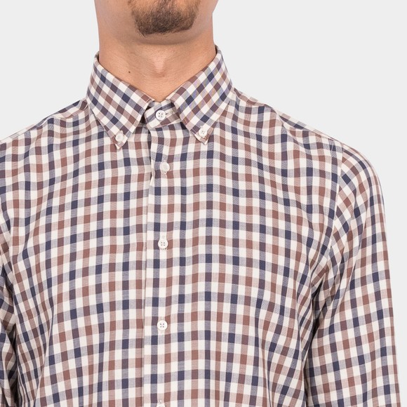 Aquascutum Mens Multicoloured Active Club Check Shirt main image