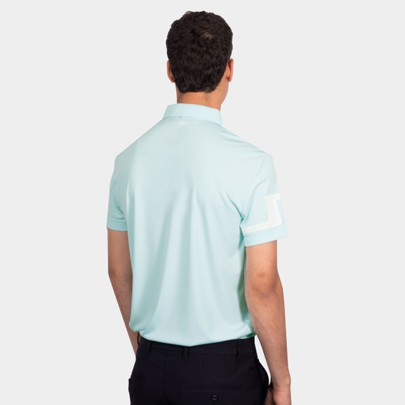 J.Lindeberg Mens Blue Heath Regular Polo Shirt main image