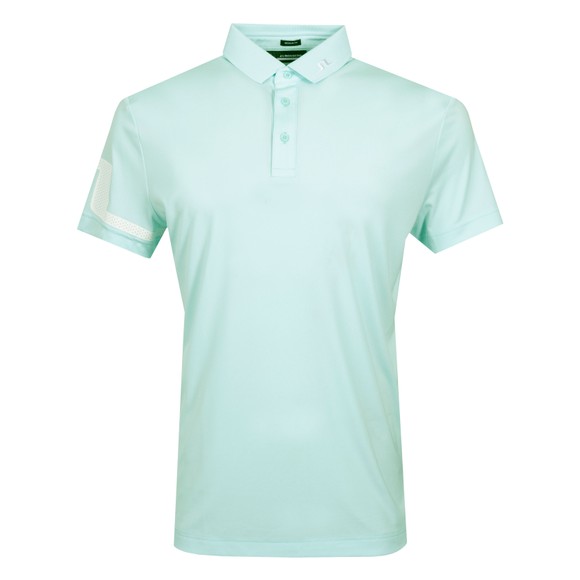 J.Lindeberg Mens Blue Heath Regular Polo Shirt main image