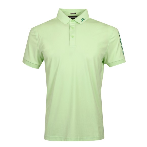 J.Lindeberg Mens Green Tour Tech Regular Fit Polo main image