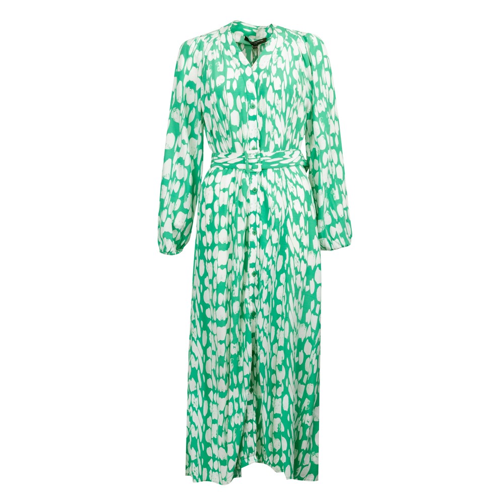 forest green maxi dress formal Medina main image 1