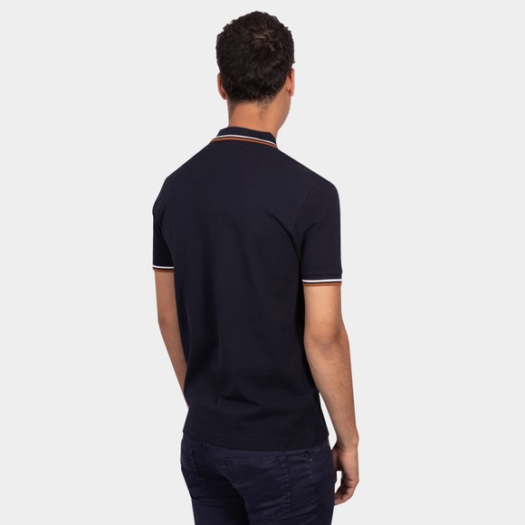 Fred Perry Mens Blue Twin Tipped Polo Shirt #4