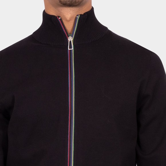 PS Paul Smith Mens Black Full Zip Cardigan main image
